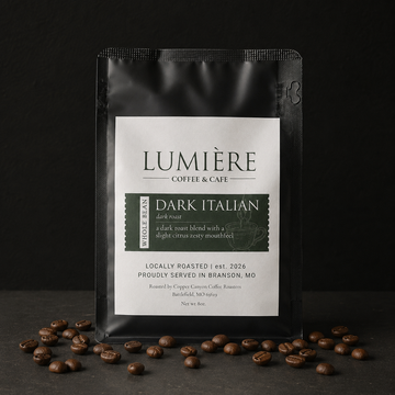 Dark Italian Whole Bean Coffee - 8oz