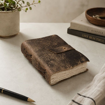 Distressed Leather Journal-Small