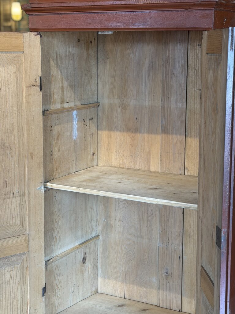 Authentic European Red Cupboard