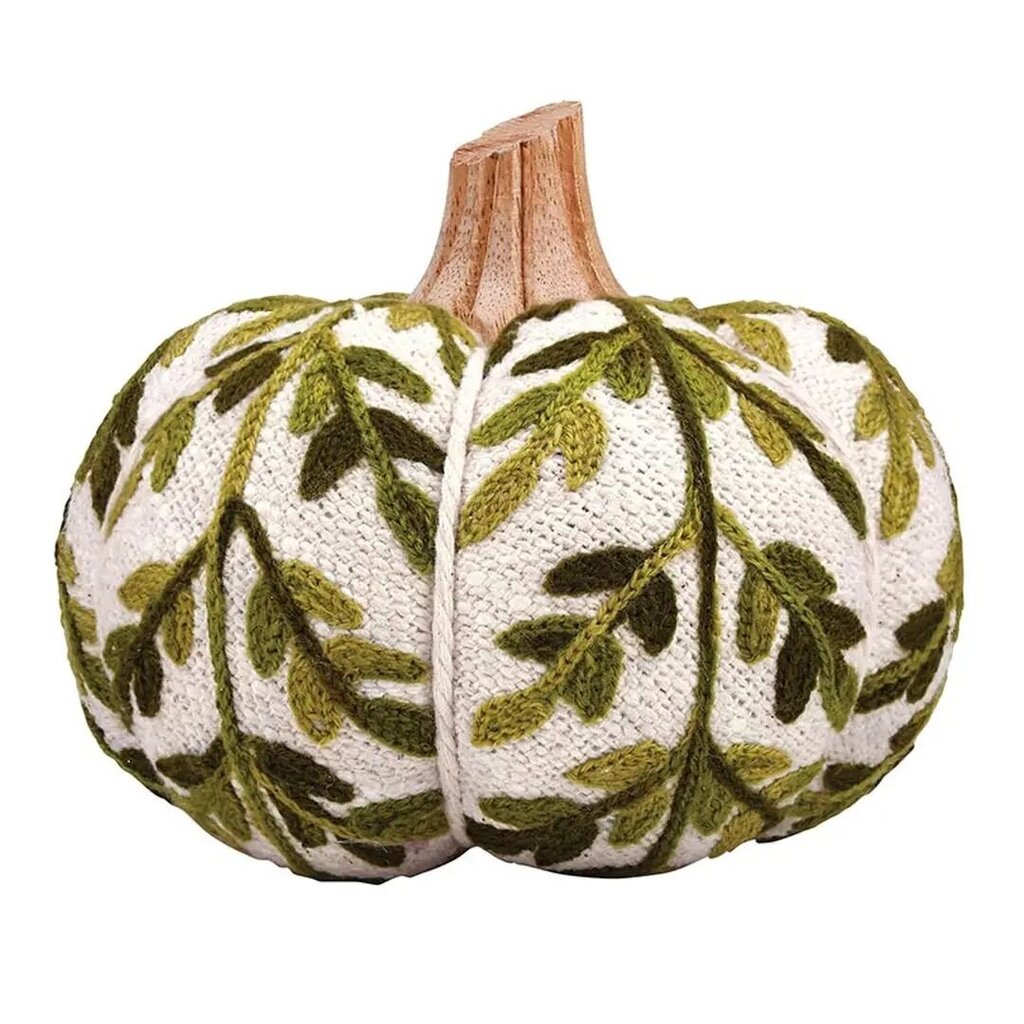 Charming Verdant Vine Pumpkin