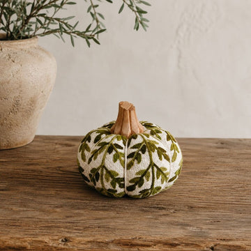 Charming Verdant Vine Pumpkin