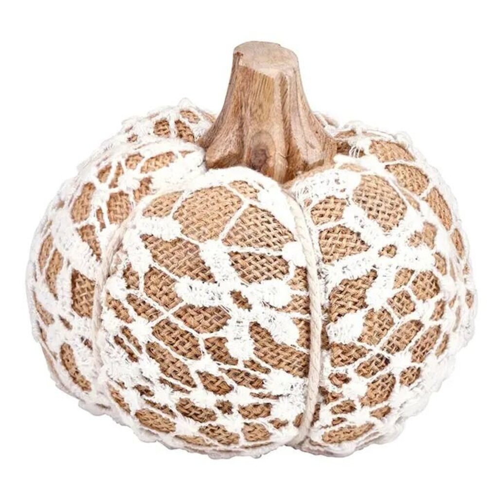 Pretty Lace Vine Pumpkin