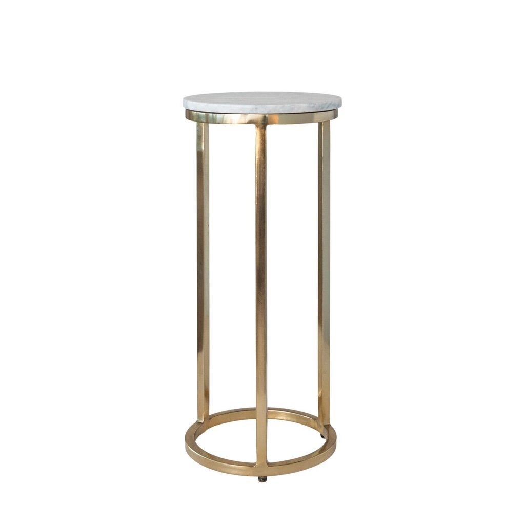 Marble & Metal Martini Table