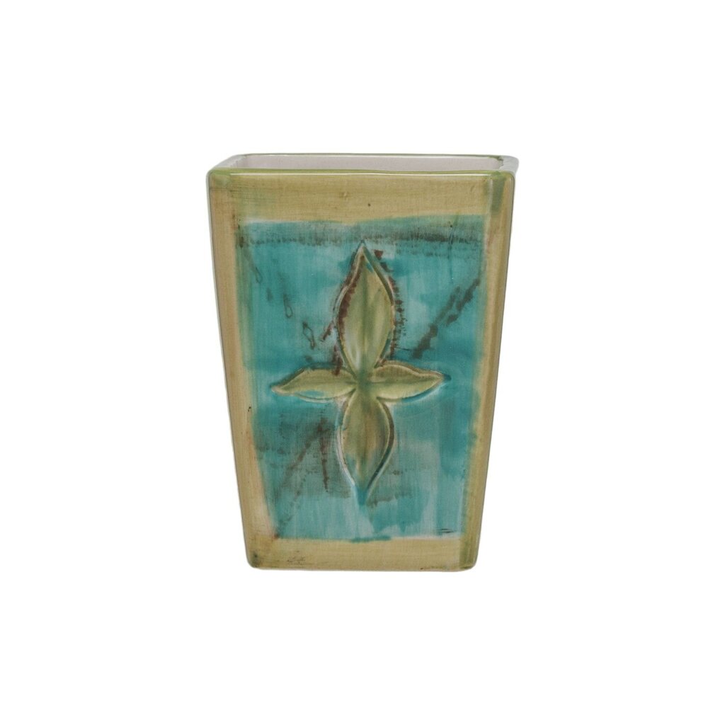 Hand Painted Vintage Reproduction Planter/ Vase