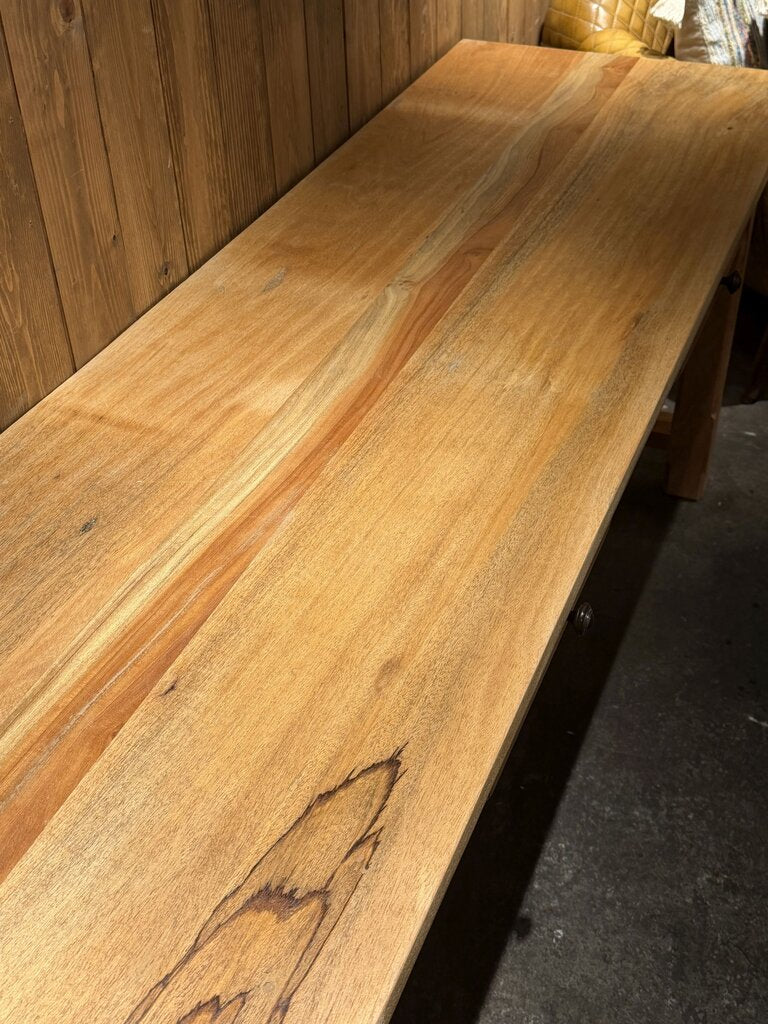 Recycled Wood 2 Drawer Console Table