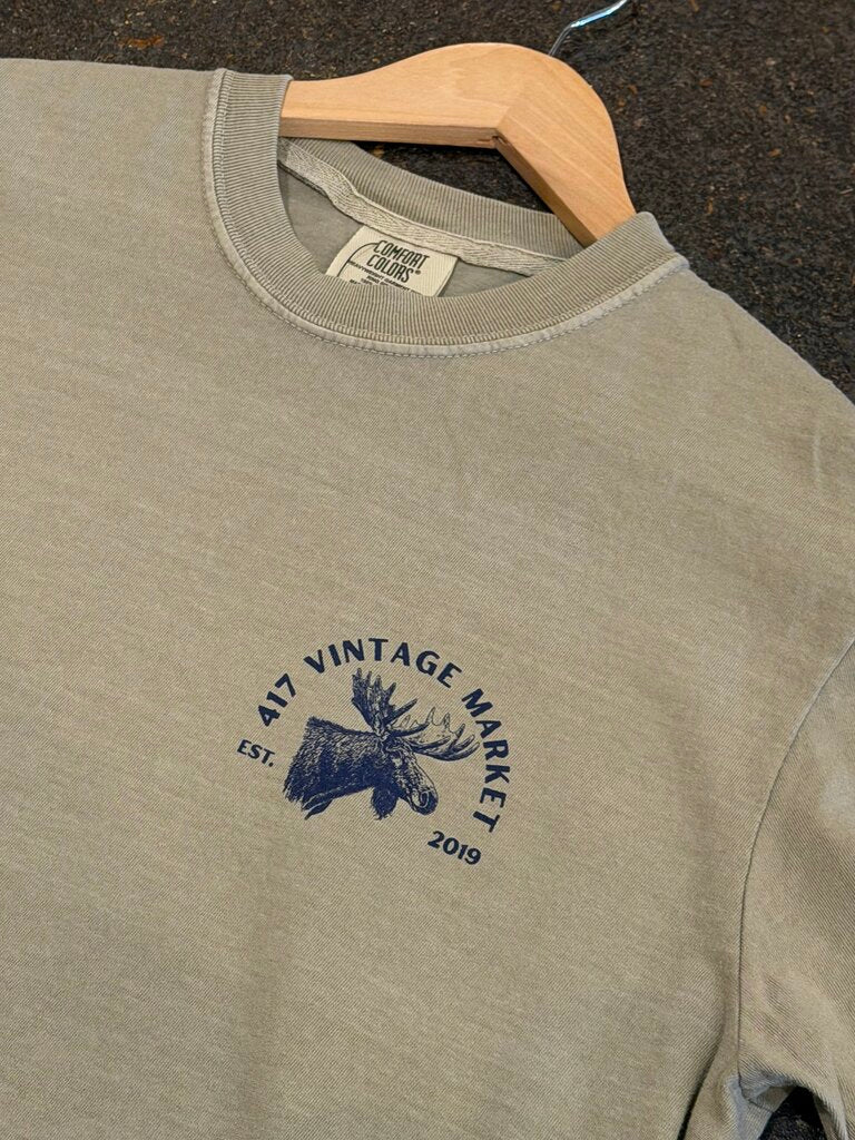 417 Moose Khaki Tee