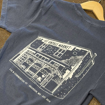 417 Denim Storefront Sketch Tee