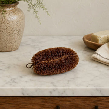 Stainless Steel + Cocofiber Vegetable Brush