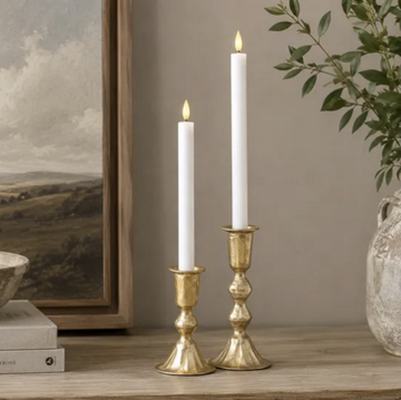 Gold Diamond Tier Candle Holder
