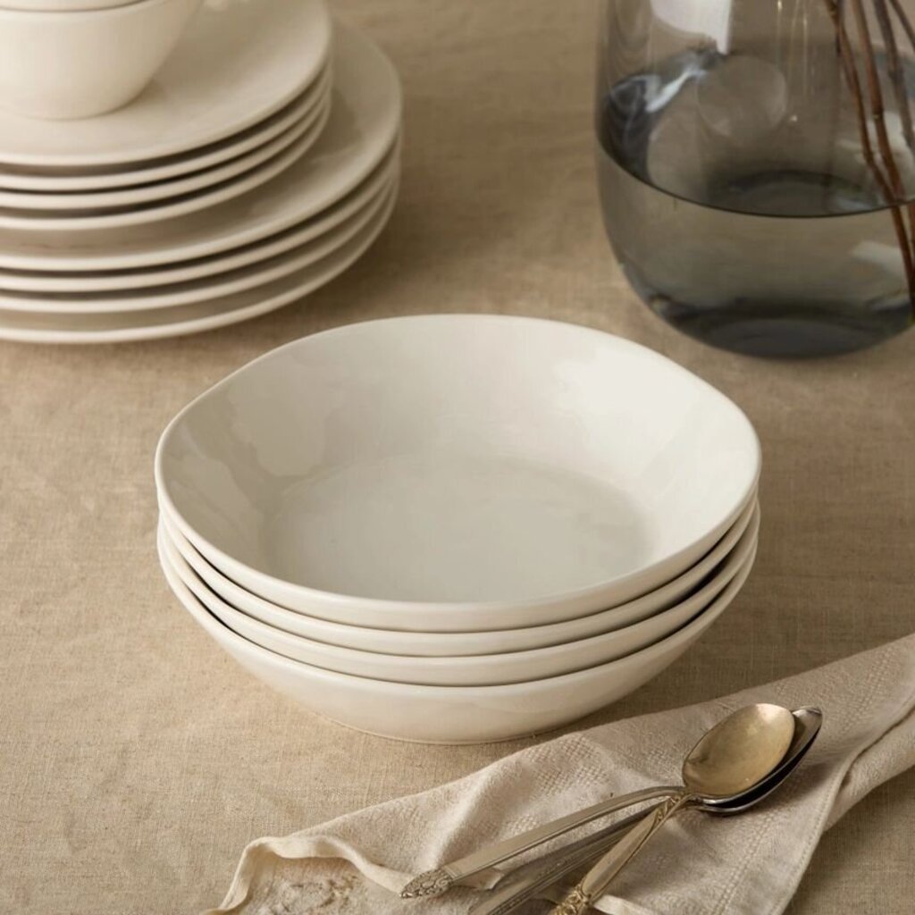 Linen Cream Soup Bowl