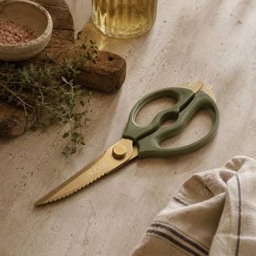 Multi Purpose Green Kitchen Shears