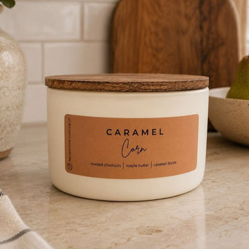 Caramel Corn Soy Wax Candle