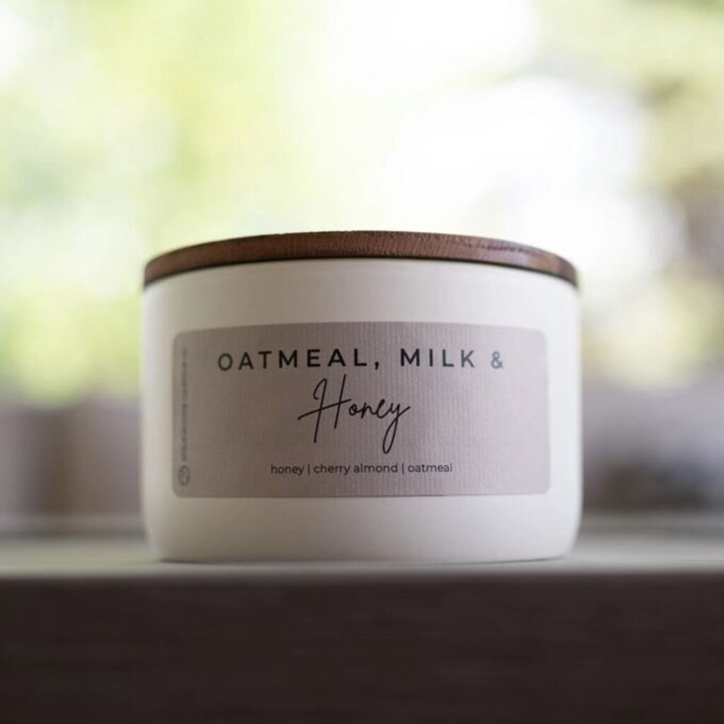 Oatmeal, Milk & Honey Soy Wax Candle