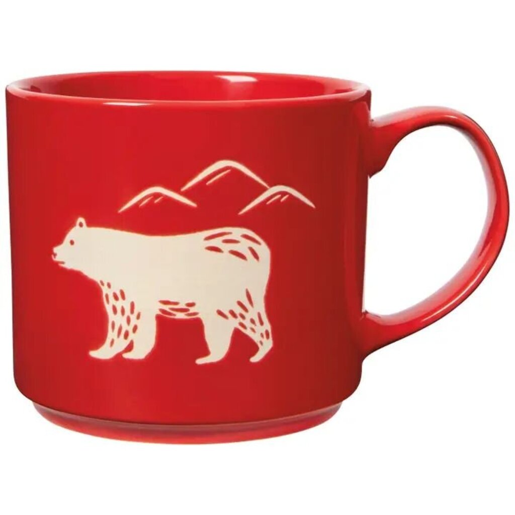 Wild Red North Bear Stacking Mug