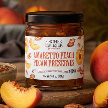 Amaretto Peach Pecan Preserves