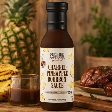 Charred Pineapple Bourbon Sauce