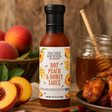 Hot Peach & Honey Sauce
