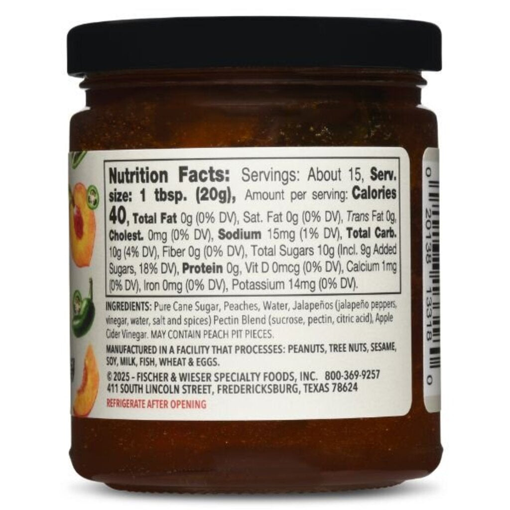 Peach Jalapeno Preserves