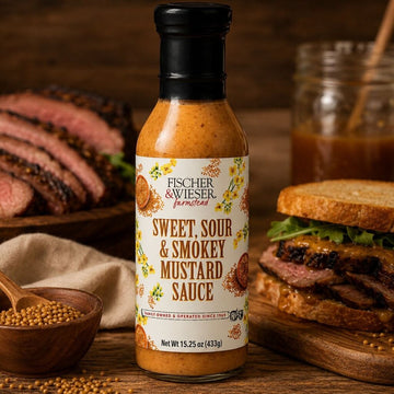 Sweet , Sour & Smokey Mustard Sauce