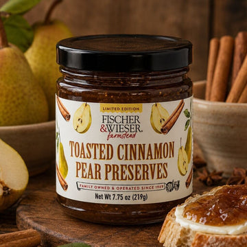 Toasted Cinnamon Pear Preserves