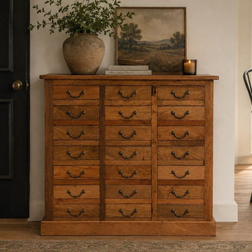 Wooden Chest of 21 Drawers