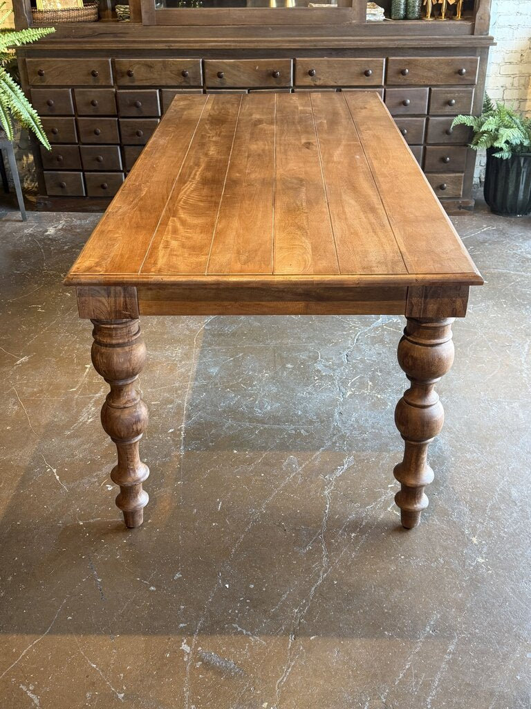 Wooden Spindle Leg Table