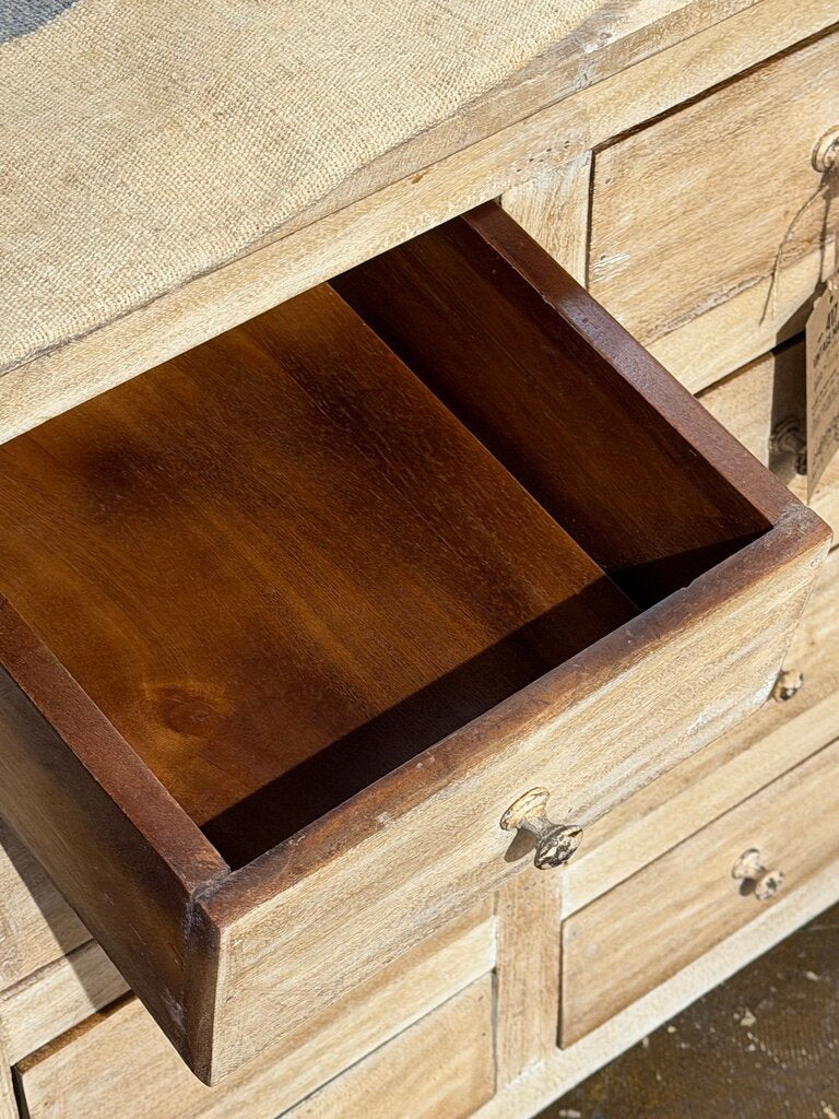 Wooden Chest of 8 Drawers