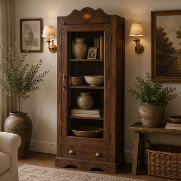 Wooden Single Door Cabinet