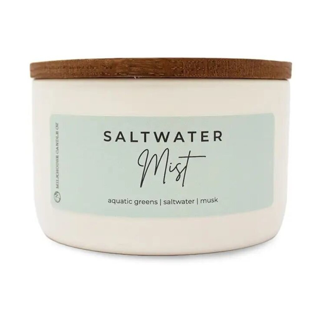 Saltwater Mist Soy Wax Candle- 10oz
