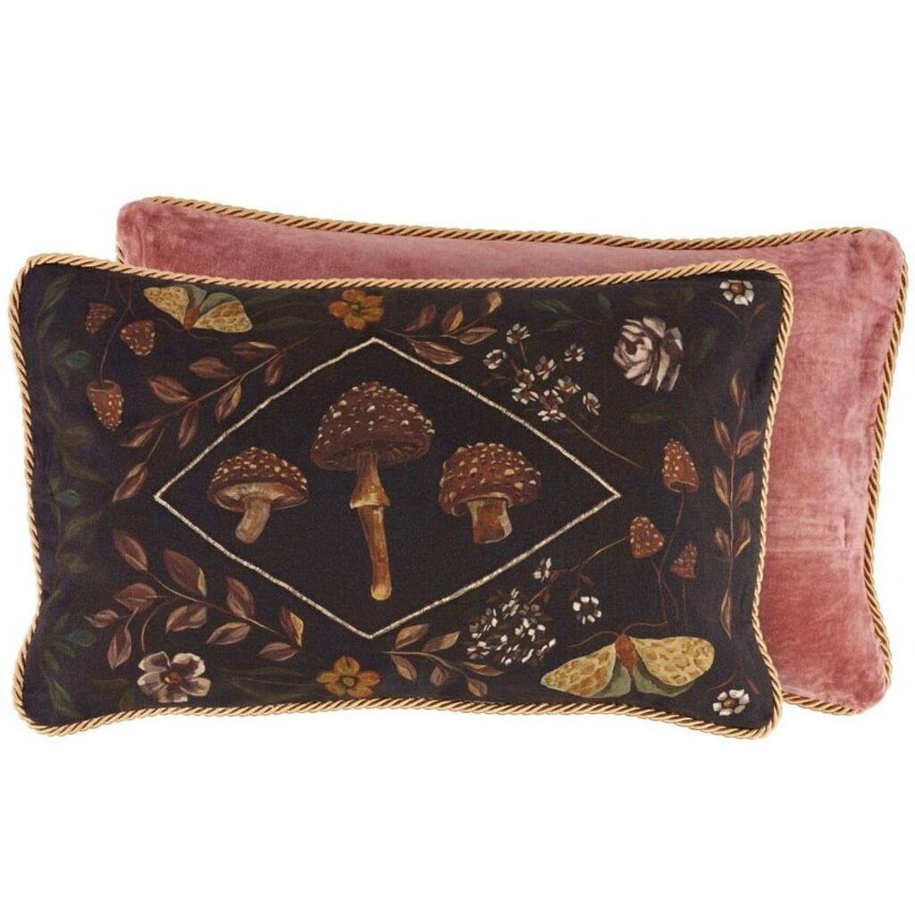 Moody Mushroom Pillow