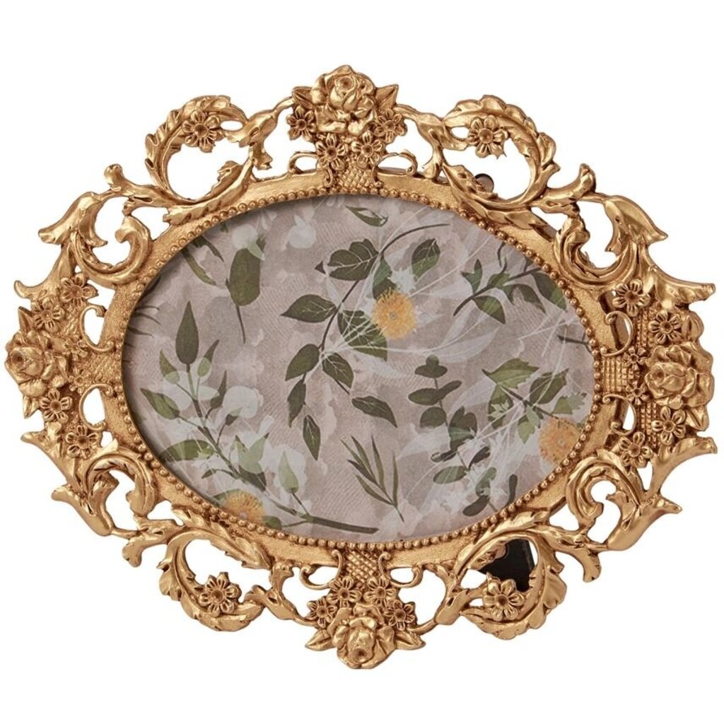Vintage Oval Photo Frame