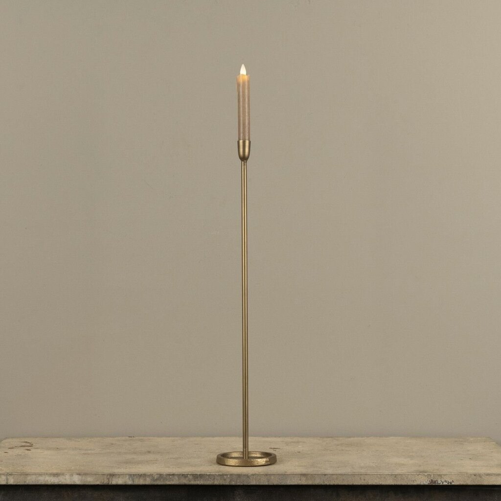 Skinny Gold Taper Candlestick