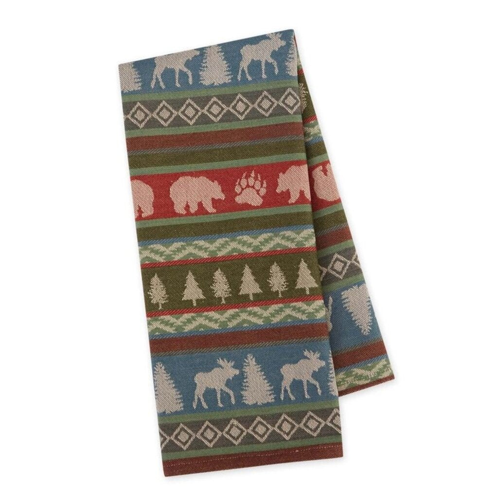 Woods Jacquard Dishtowel