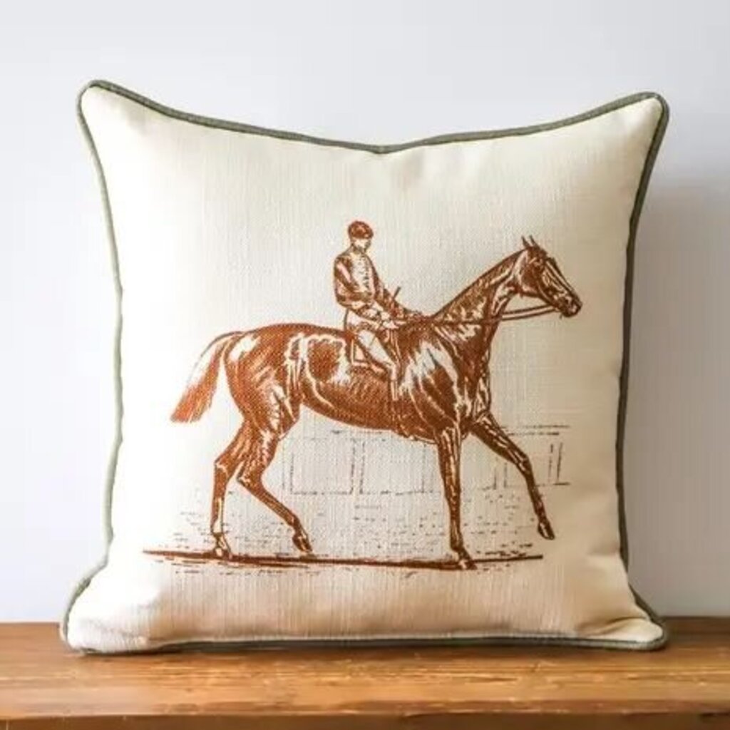 Show Horse Piped Pillow