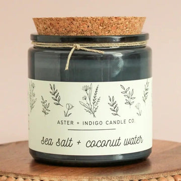 Sea Salt + Coconut Water Soy Candle- 12oz