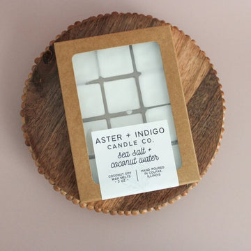 Sea Salt + Coconut Water Coconut Soy Wax Melts