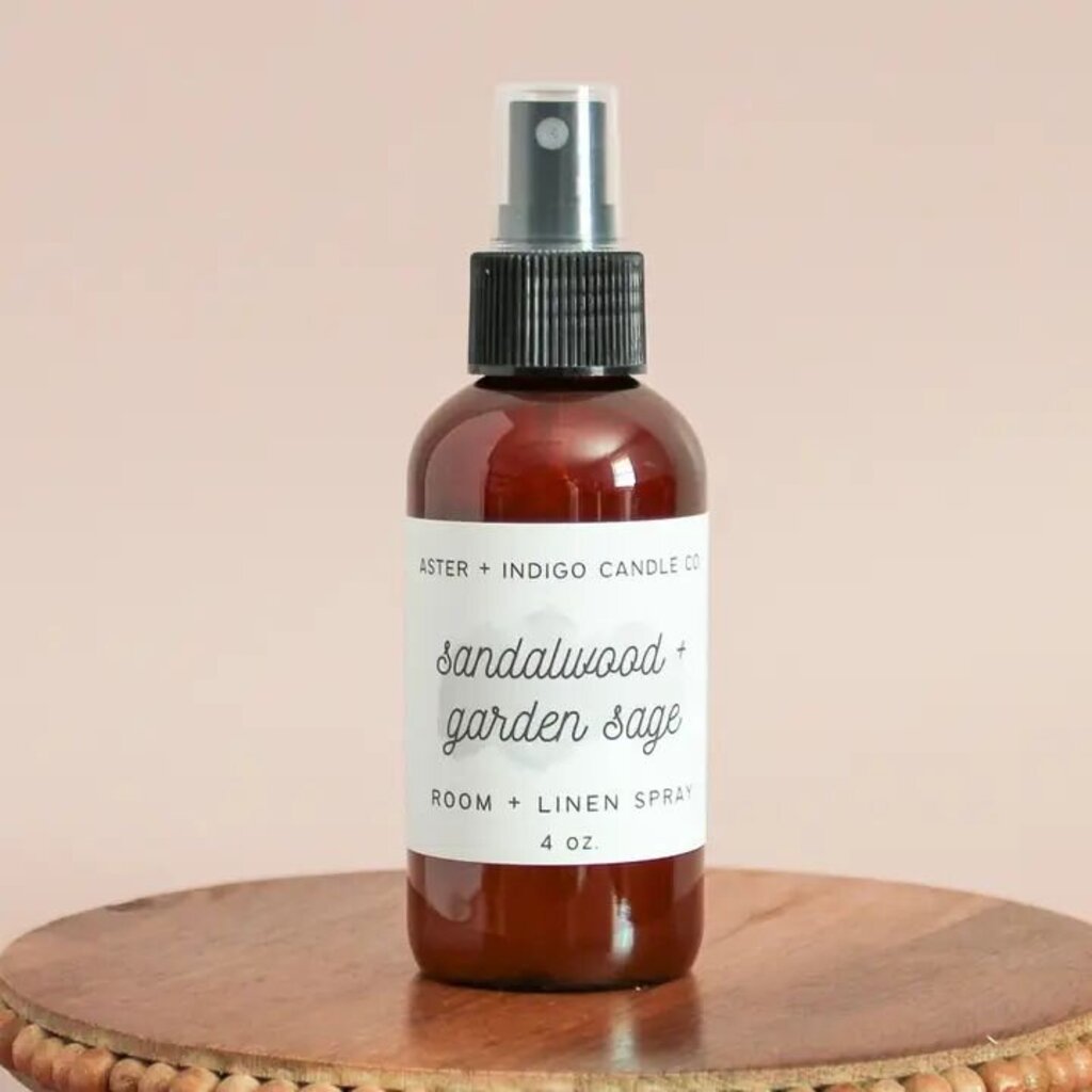 Sandalwood + Garden Sage Room & Linen Spray