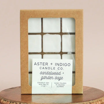 Sandalwood +Garden Sage Coconut Soy Wax Melts