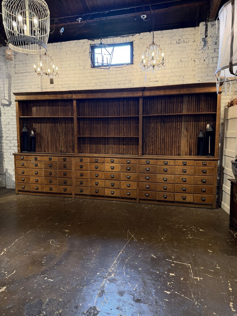 Old Texas Apothecary w/ 60 Drawers