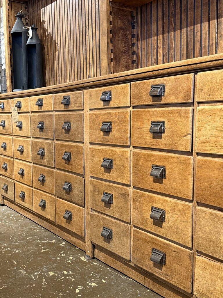 Old Texas Apothecary w/ 60 Drawers