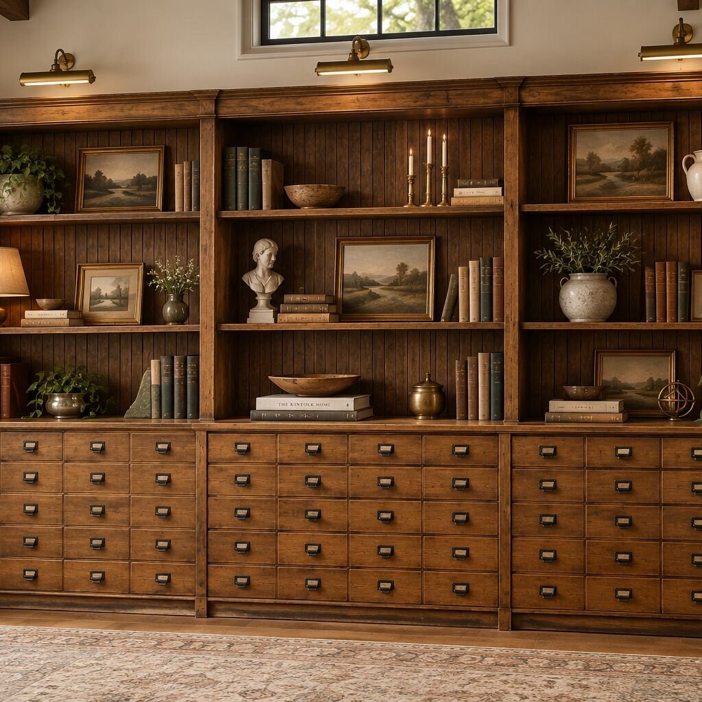 Old Texas Apothecary w/ 60 Drawers