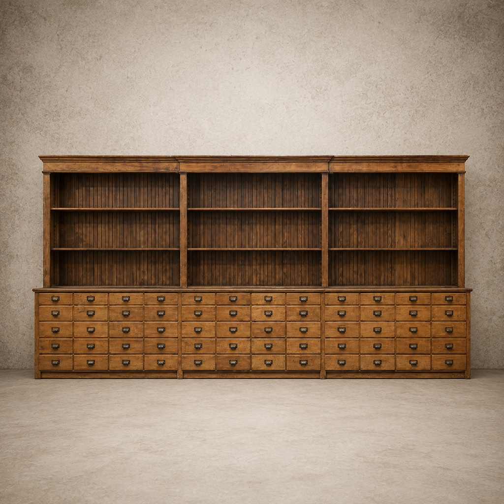 Old Texas Apothecary w/ 60 Drawers