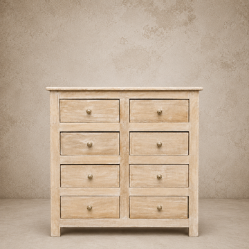 Wooden Chest of 8 Drawers