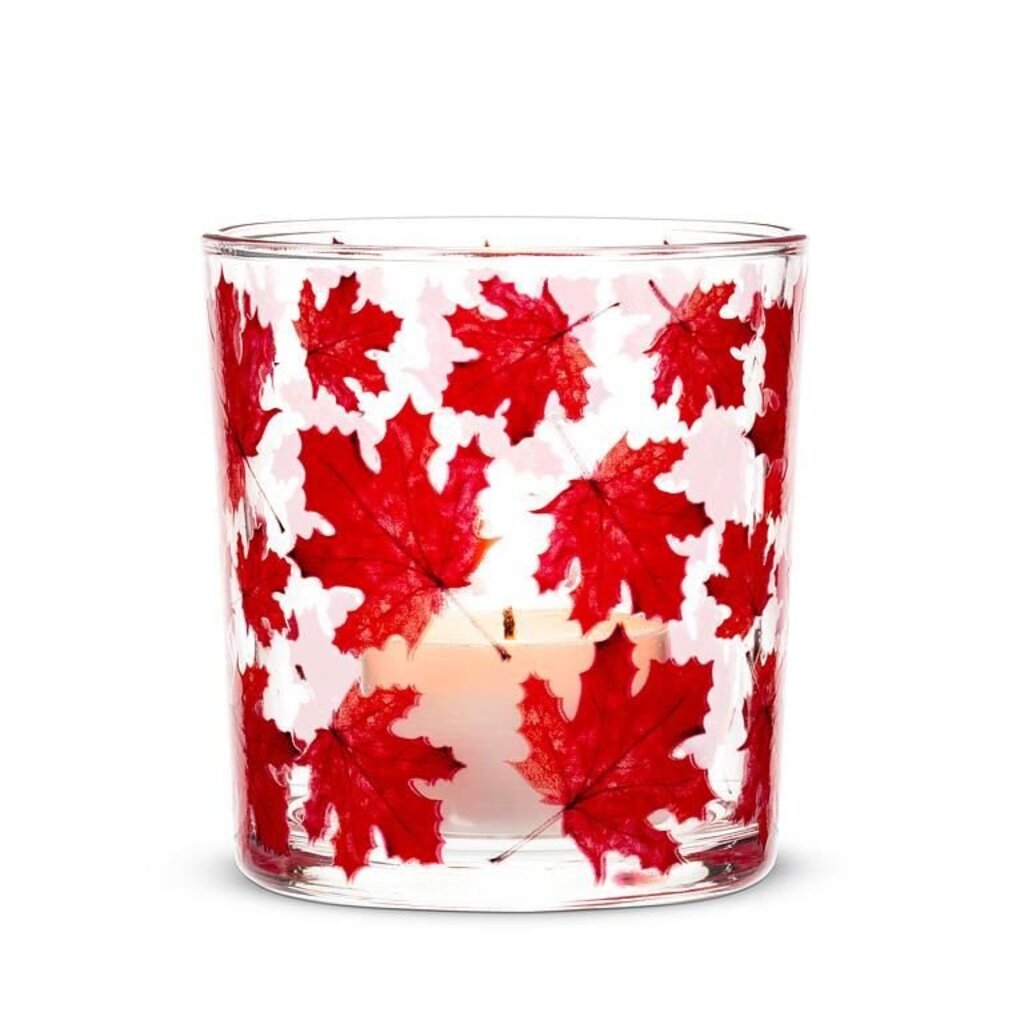 Maple Leaves Votive