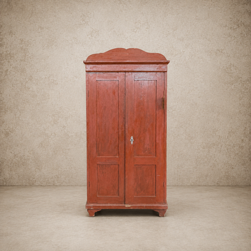 Authentic European Red Cupboard