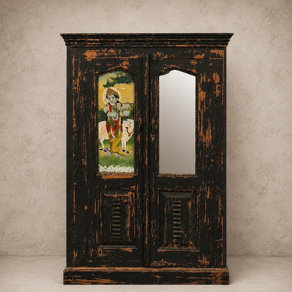 2 Glass India Cabinet