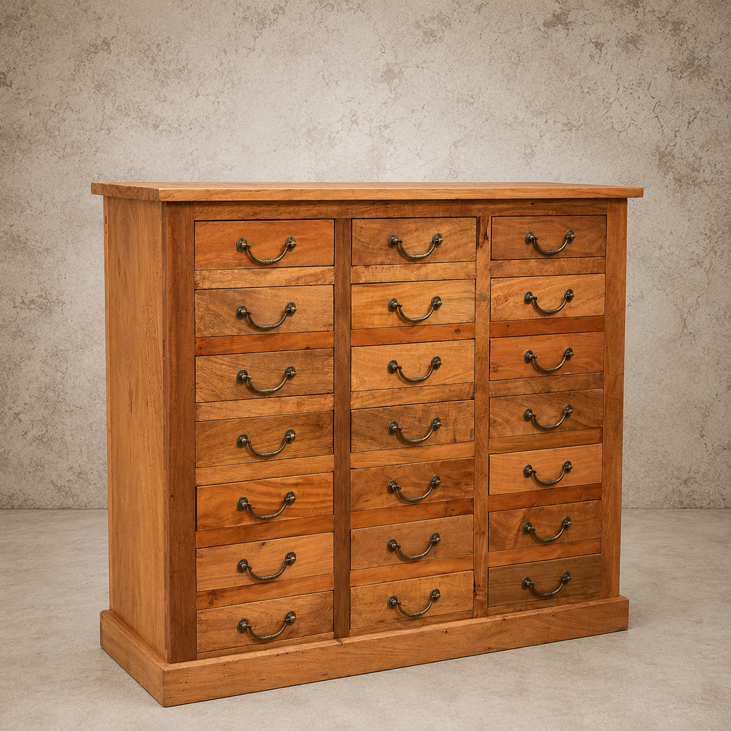 Wooden Chest of 21 Drawers
