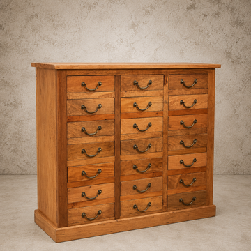 Wooden Chest of 21 Drawers