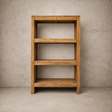 Bleached Library Shelf