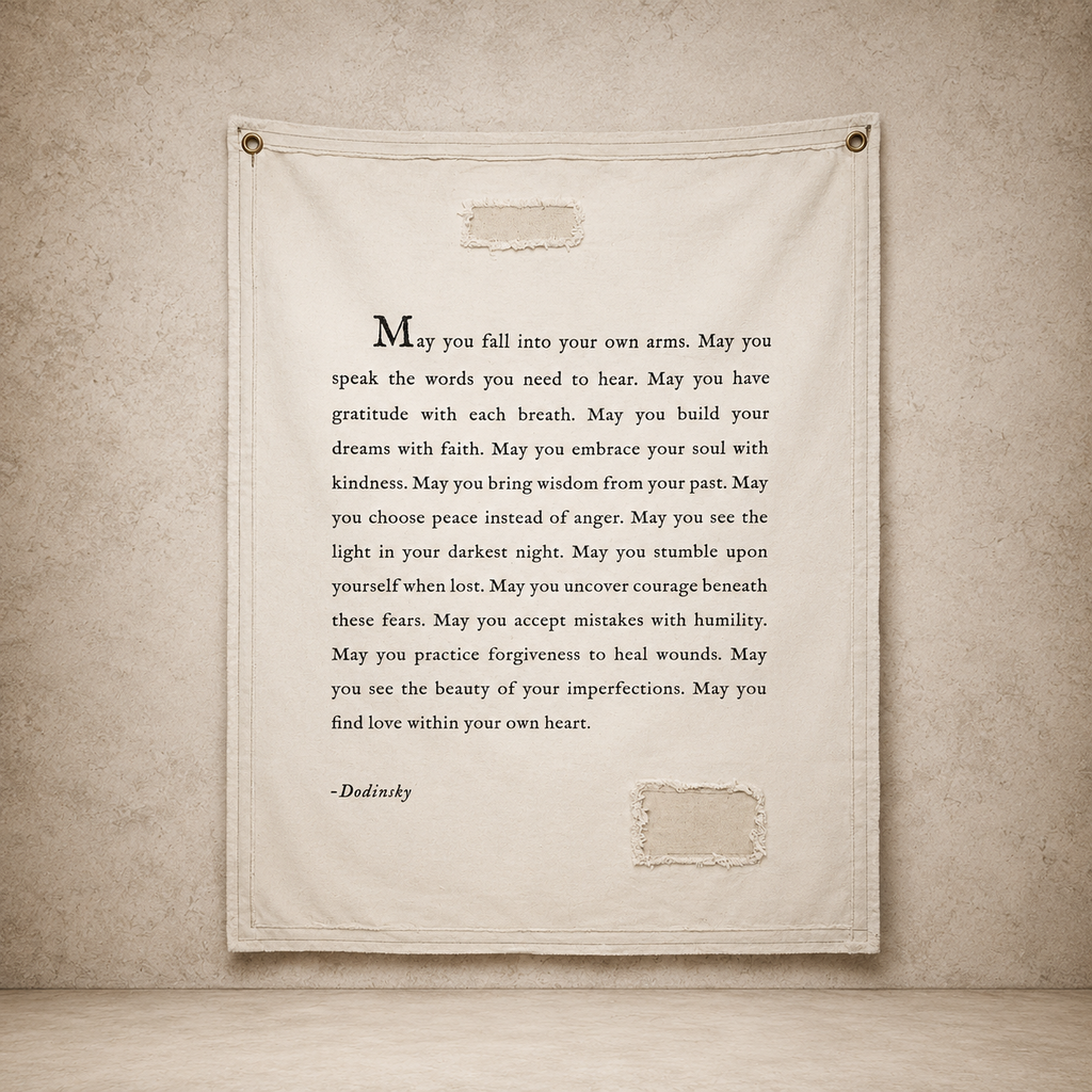 "May You Fall..." Dodinsky Wall Tarp
